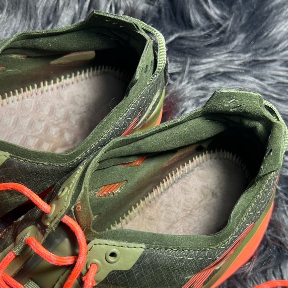 Altra Mont Blanc Men\'s Olive Green Trail Shoe Bright Orange Sneakers Size 12 main image 10